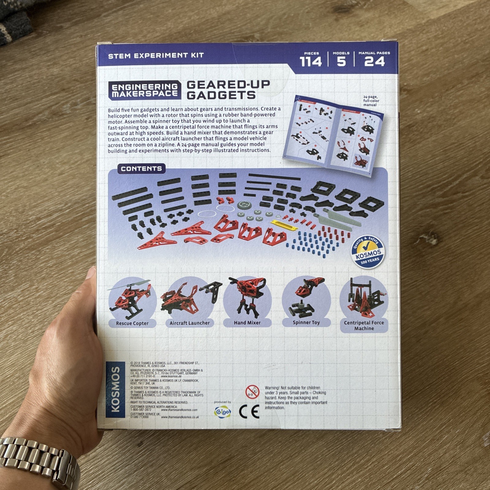 Thames & Kosmos Engineering Makerspace Geared-Up Gadgets