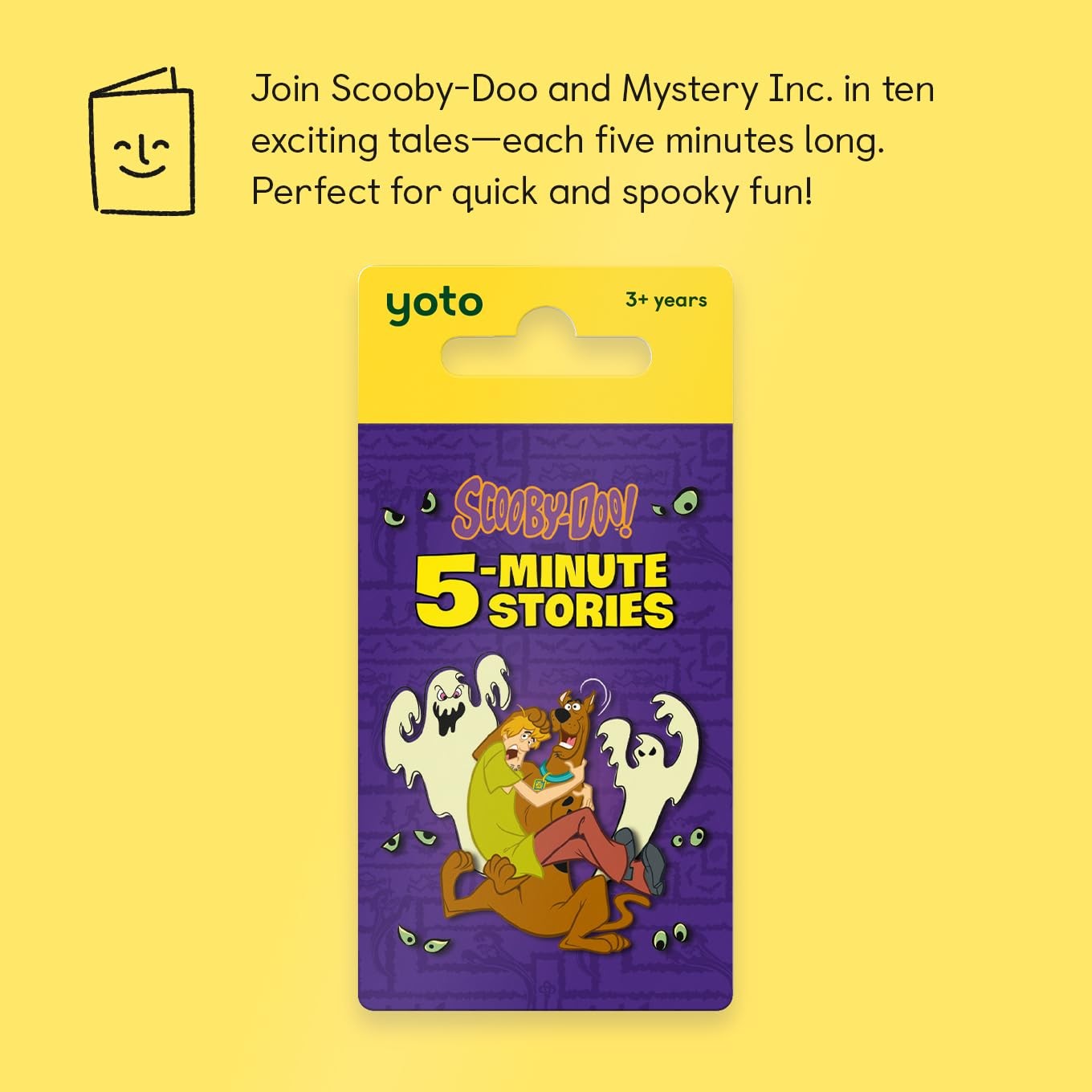 Yoto Scooby-Do 5 Minute Stories – Kids Audio Card for Use with Player & Mini All
