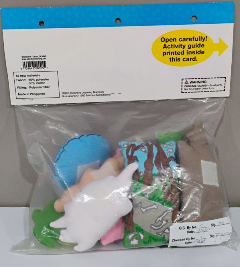Lakeshore Storytelling Kit The Paper Bag Princess 1999 Vintage Preschool