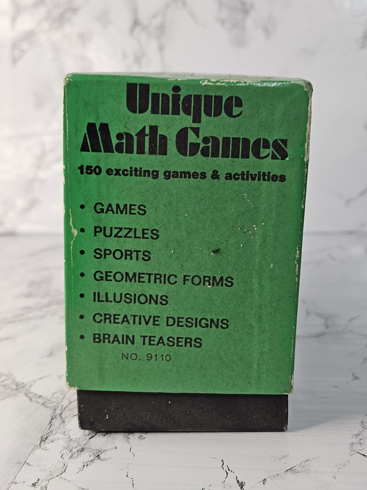Vintage 1971 Unique Math Games 150 Exciting Math Games by Educational Insights