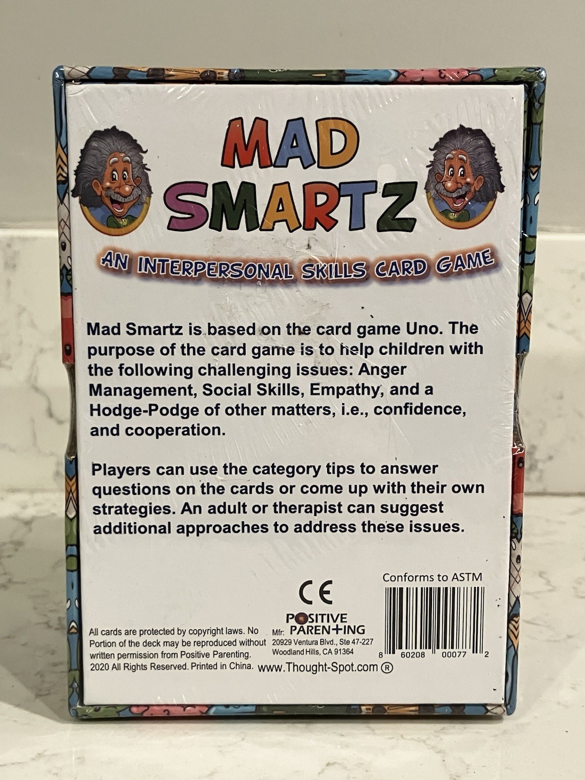 Social Skills & Anger Management Card Game – Autism & ADHD Learning Tool SEALED
