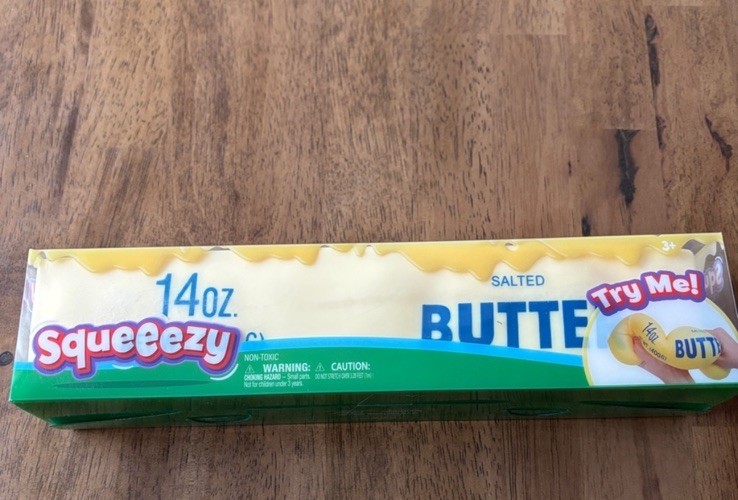 Squeeezy butter stick
