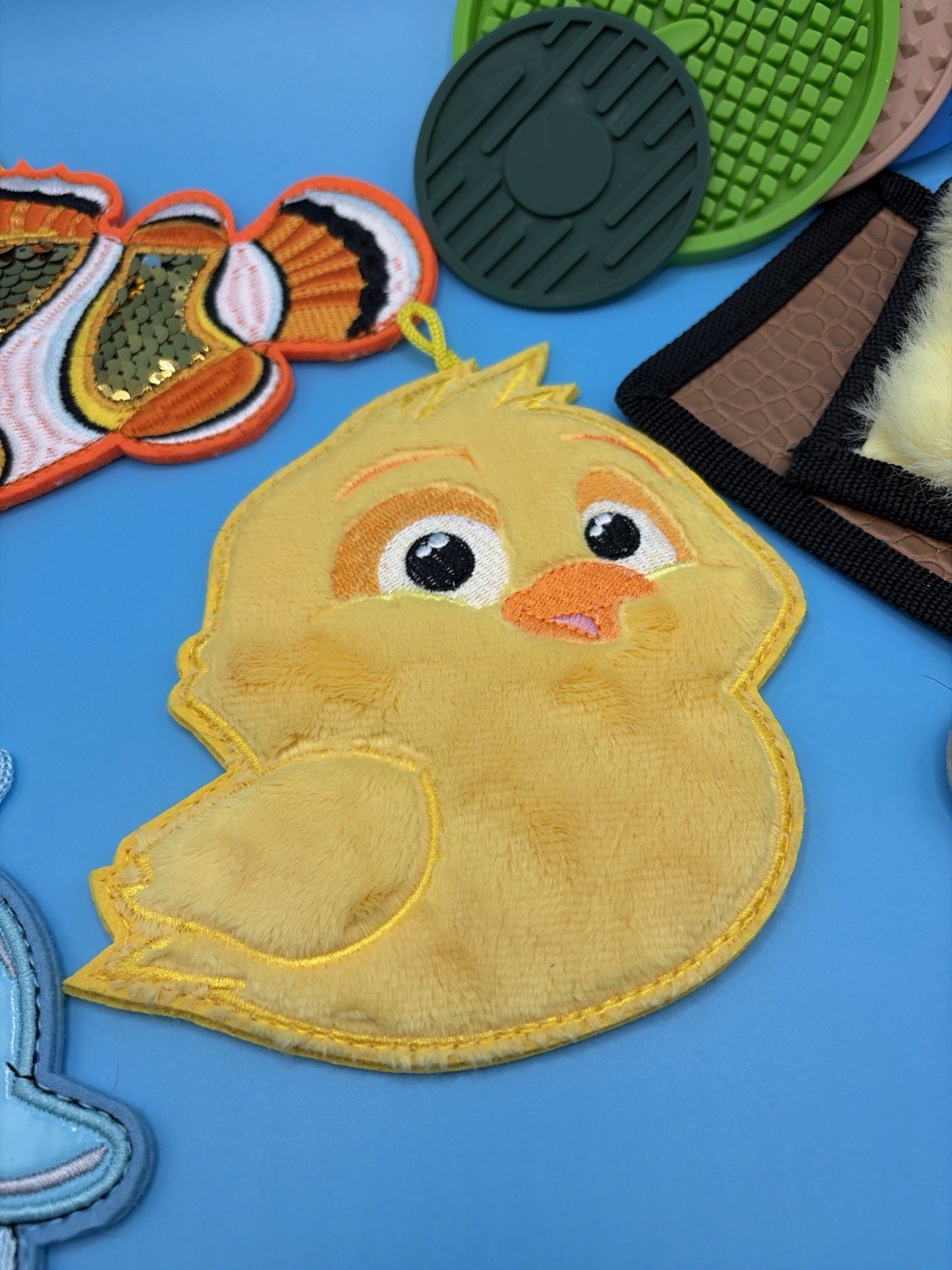 Sensory Toy Lot Textured Tactile Pads Fidget Autism Therapy Silicone Plush