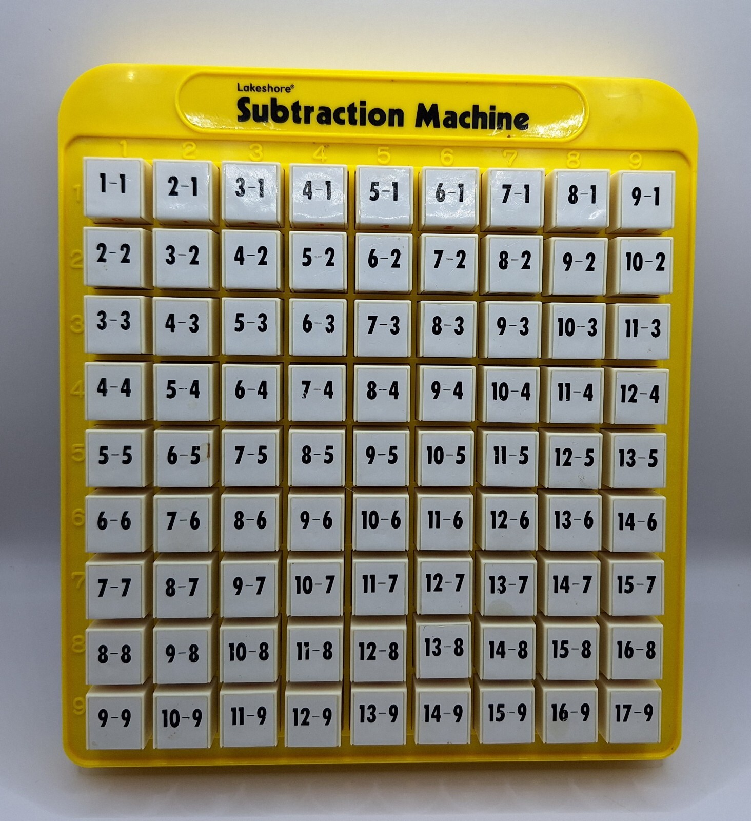 Lakeshore Learning Subtraction Machine Home School Magic Math