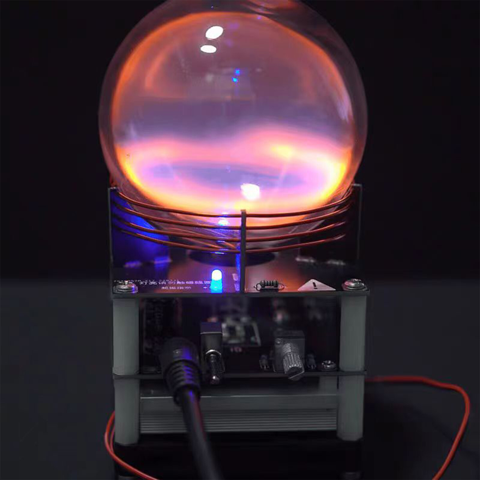 Plasma Toroid Drive Circuit Xenon Gas Ring Tokamak Ark Reactor Globe Magic Ball
