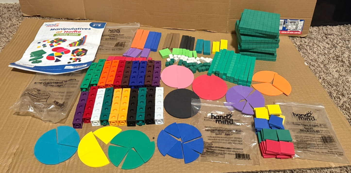 Hand 2 Mind Over 250 Math Manipulatives and Activity Guide for Grades 3 to 5