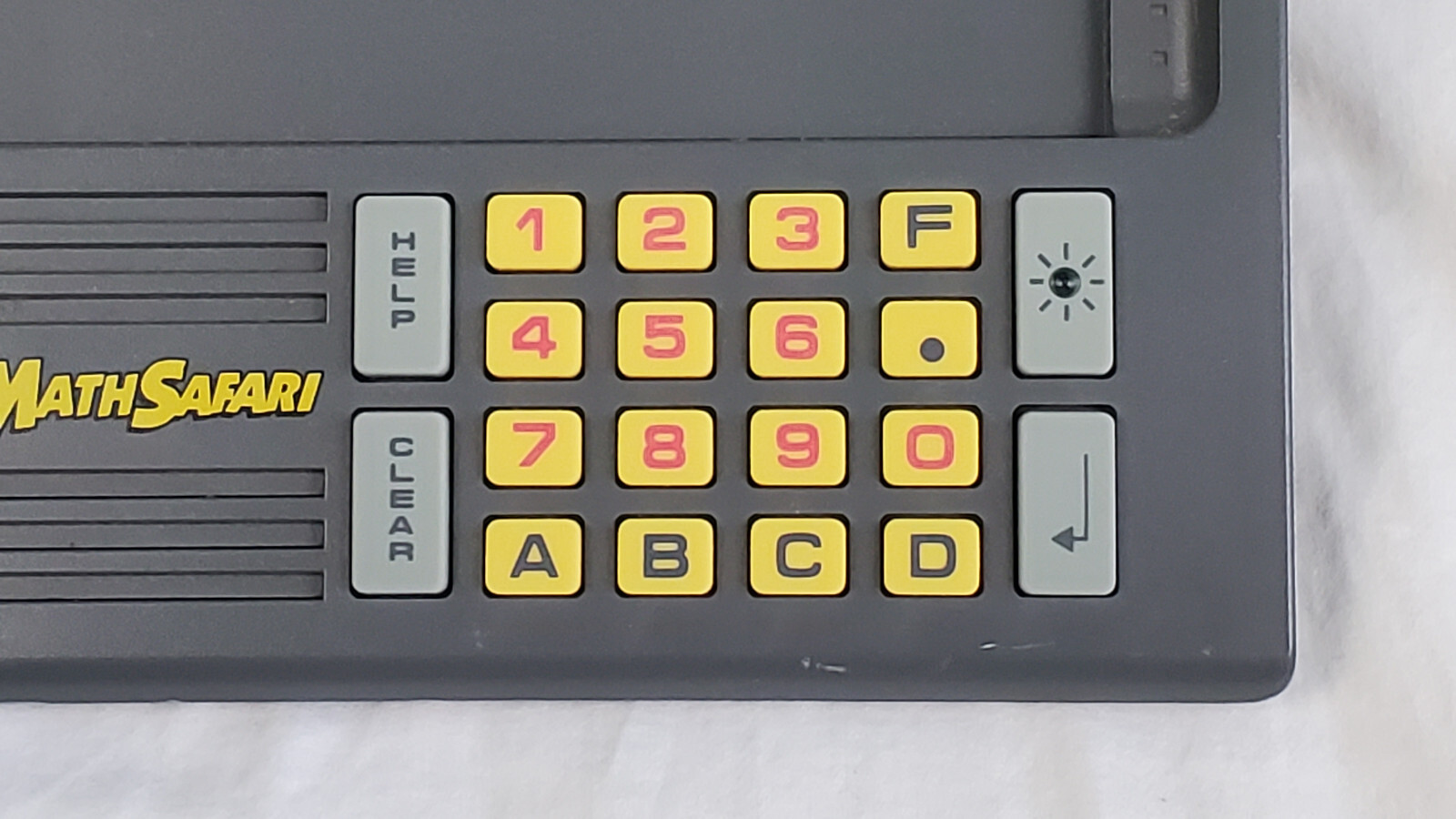 Math Safari Educational Insights Model EI-8400U Learning System w/Cards VINTAGE