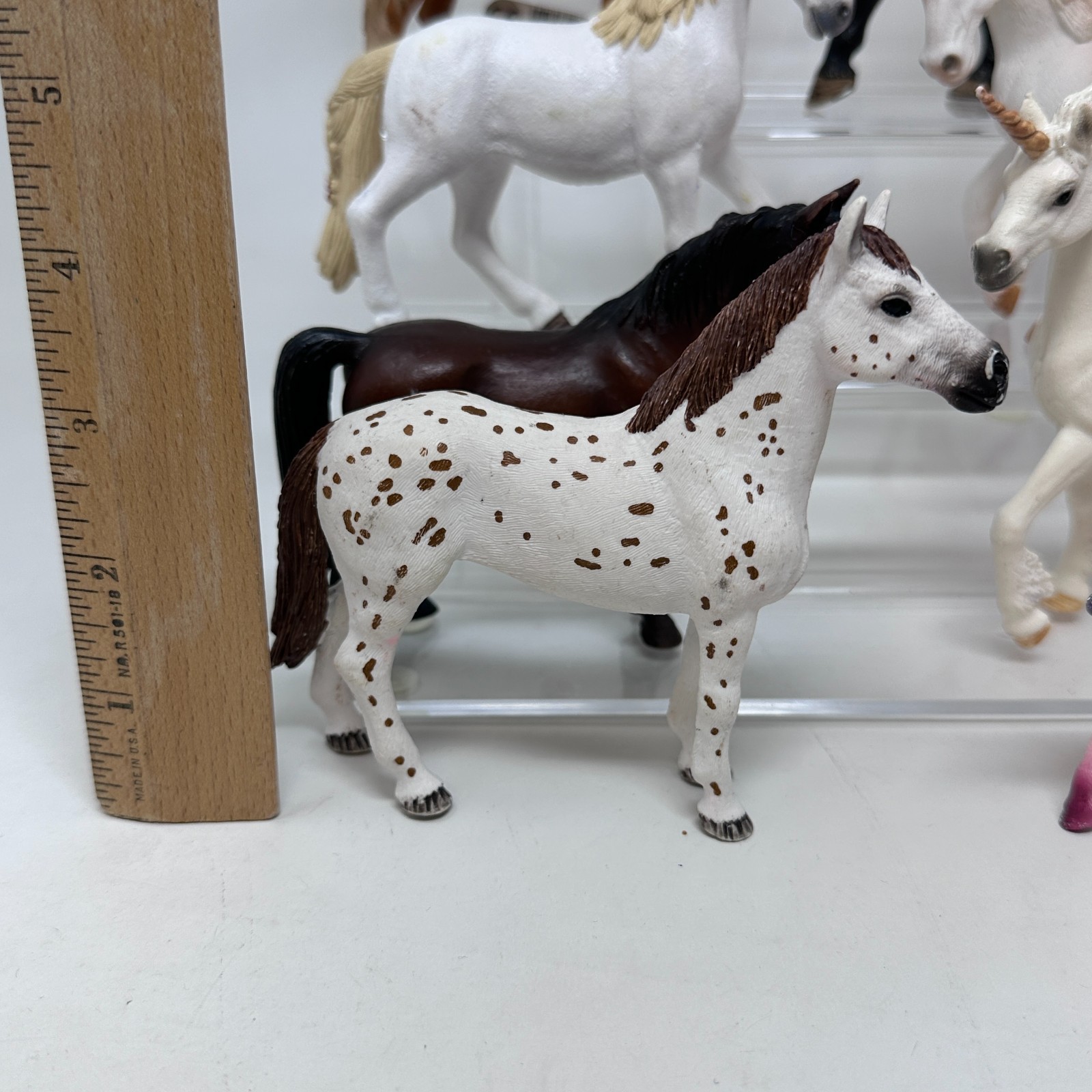 Schleich Horse Figures Lot Unicorn Foal Mare Stallion Pony Figurines Set of 10