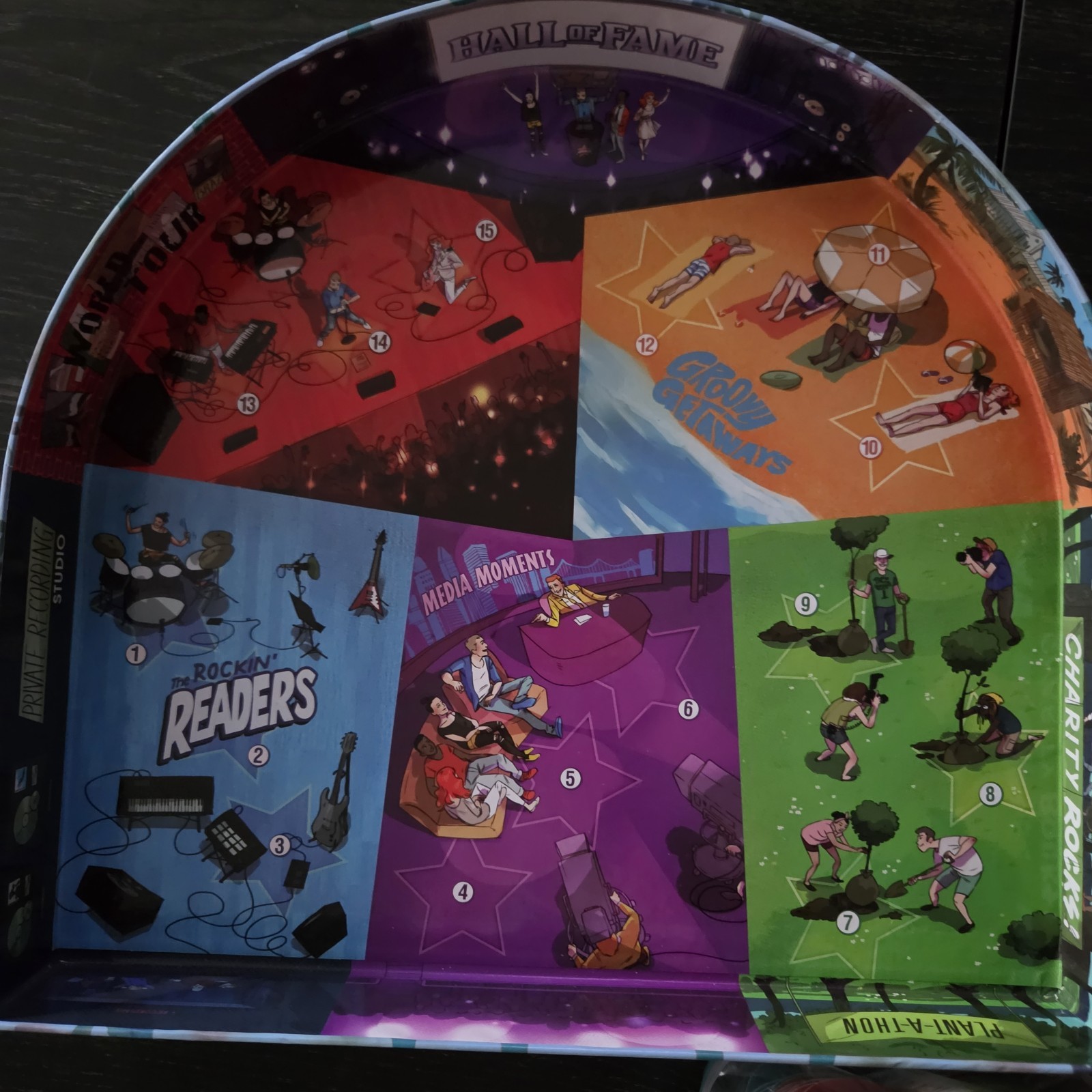 Educational Insights Rockin’ Reading Board Game Grades 3 Plus Homeschool