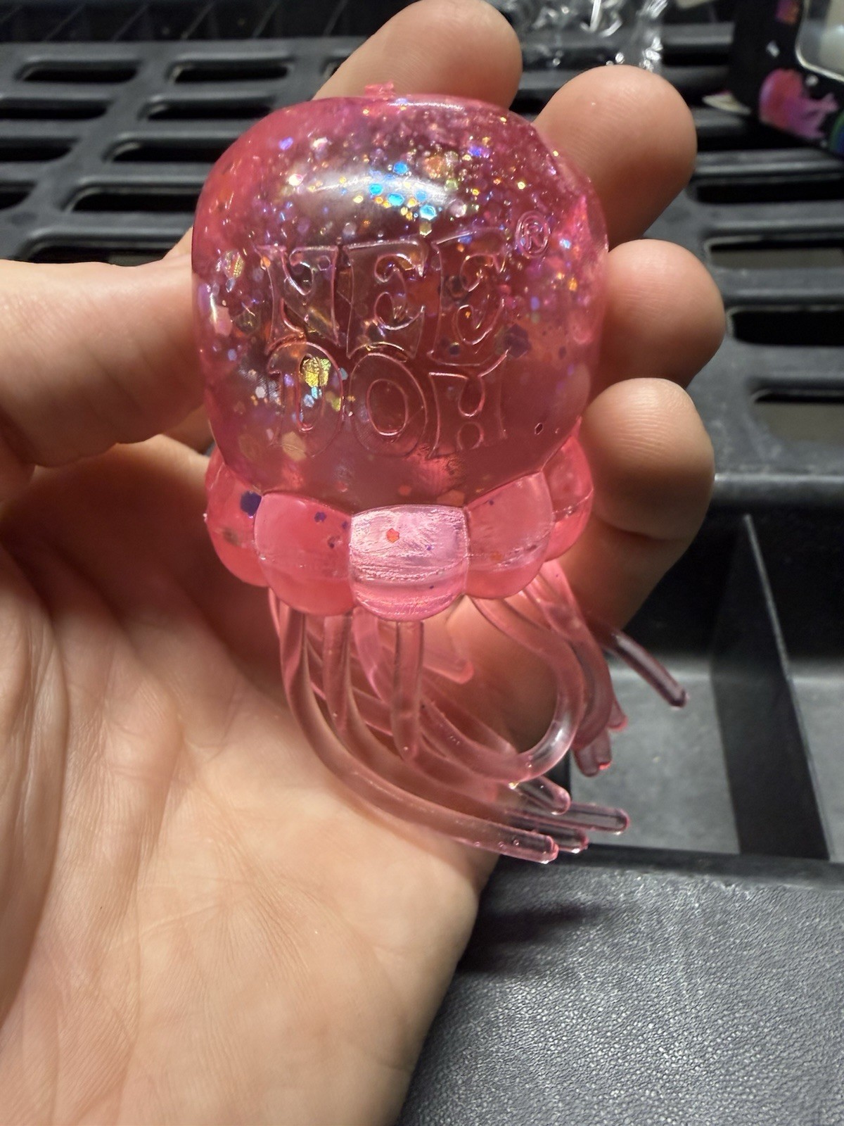 NeeDoh Sparkle Jelly Squish Jellyfish Fidget Sensory Toy – US Seller
