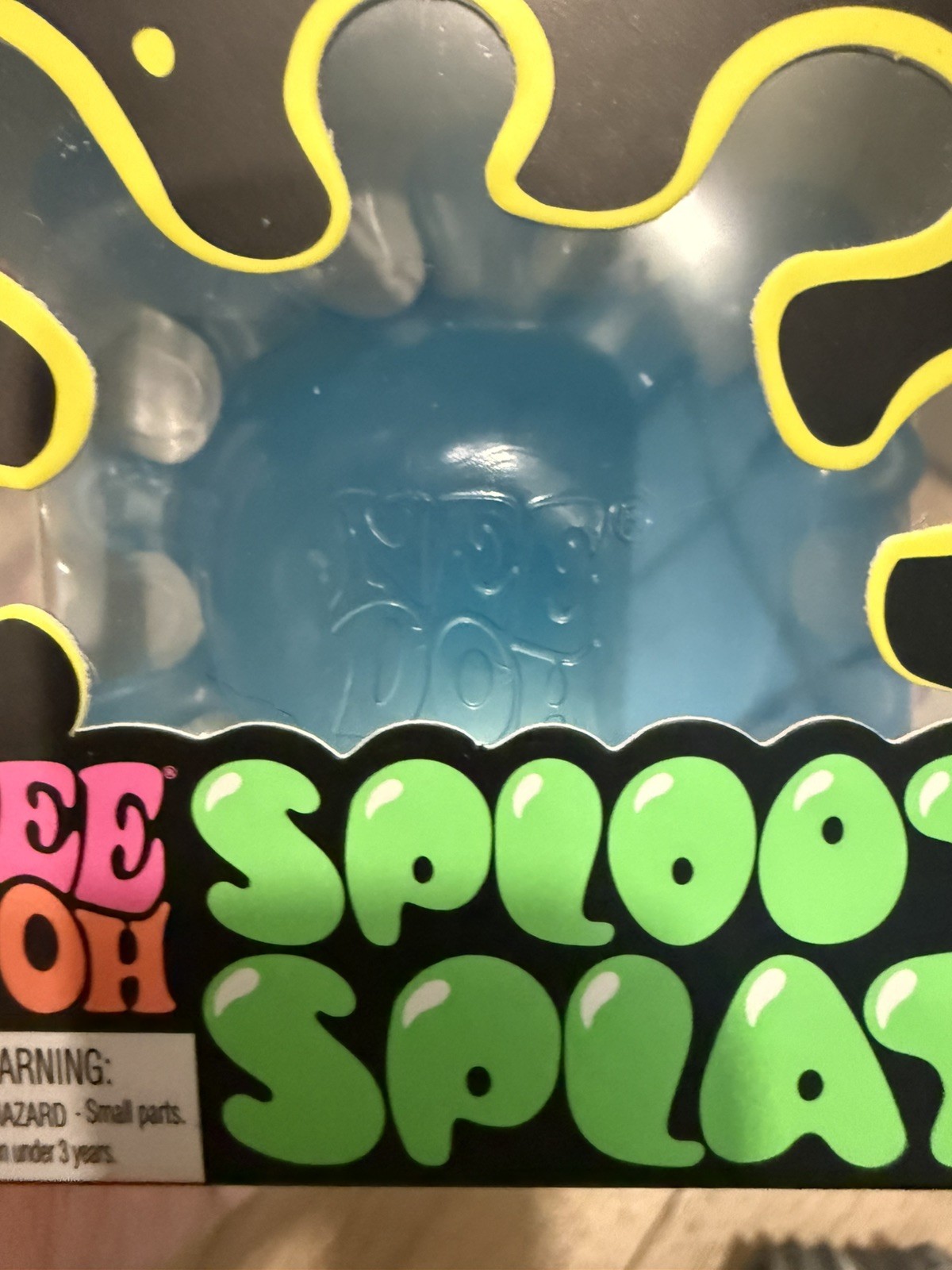 NeeDoh SPLOOT SPLAT, Nee Doh Splatter Fidget, Nee-doh Sploot Splat Squishy BLUE
