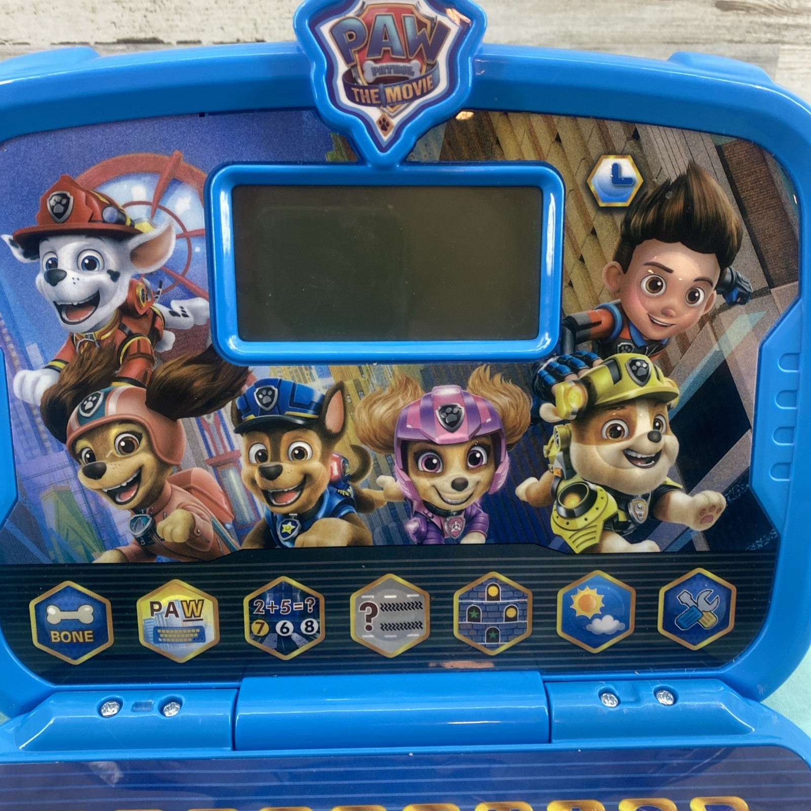 Paw Patrol The Movie Learning Tablet VTech Toy Laptop Game WORKING