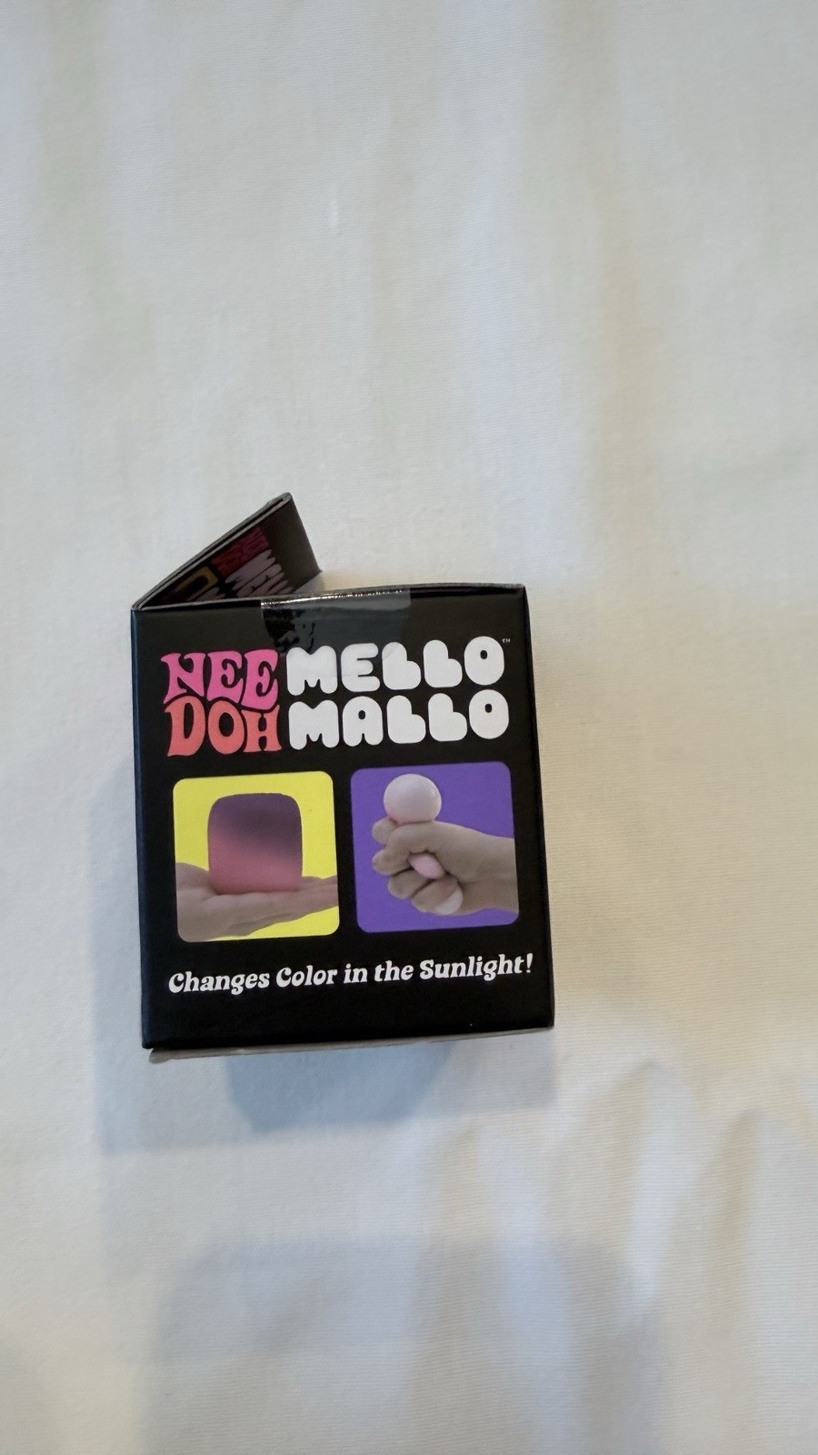 NeeDoh Mello Mallo Color Change Squishy Squeeze Sensory Toy Pink New In Box