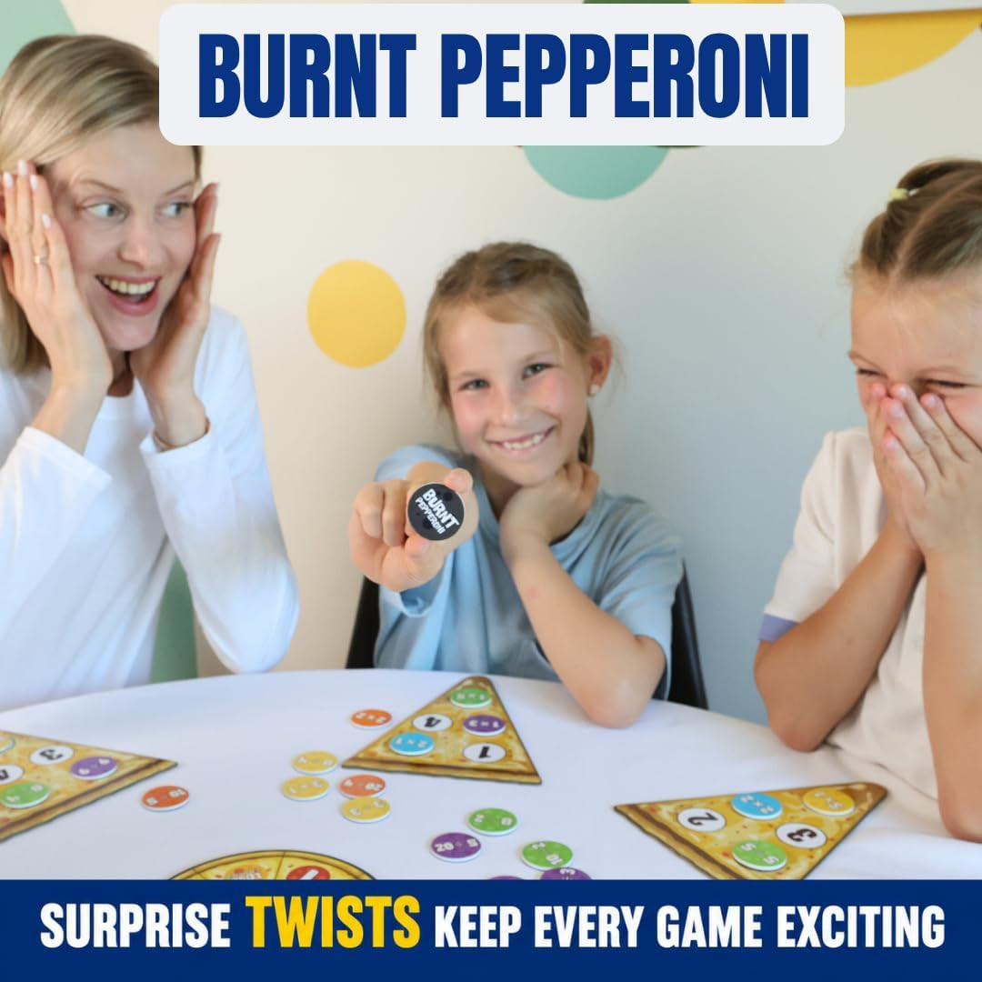 Matheroni Pepperoni Math Games for Kids 8-12, Division & Multiplication Game, Ed