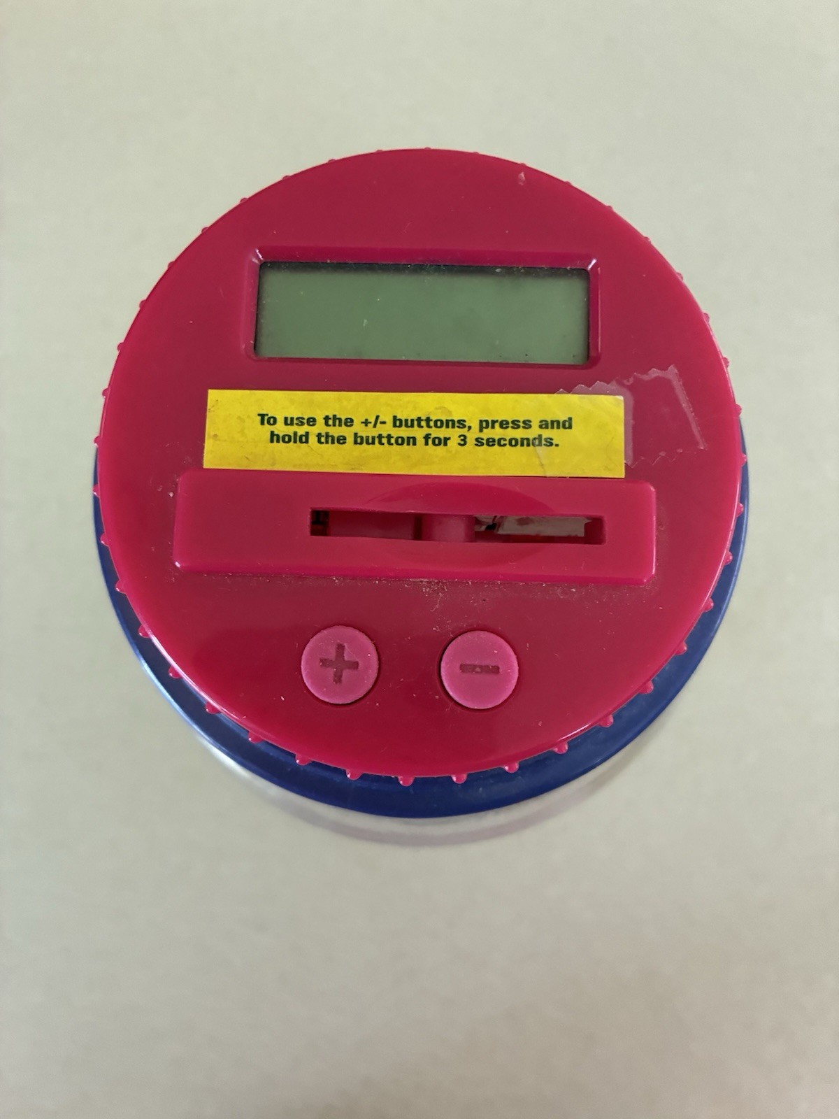 Discovery Kids Coin Counting Money Jar Bank Learning Toy LCD Counter