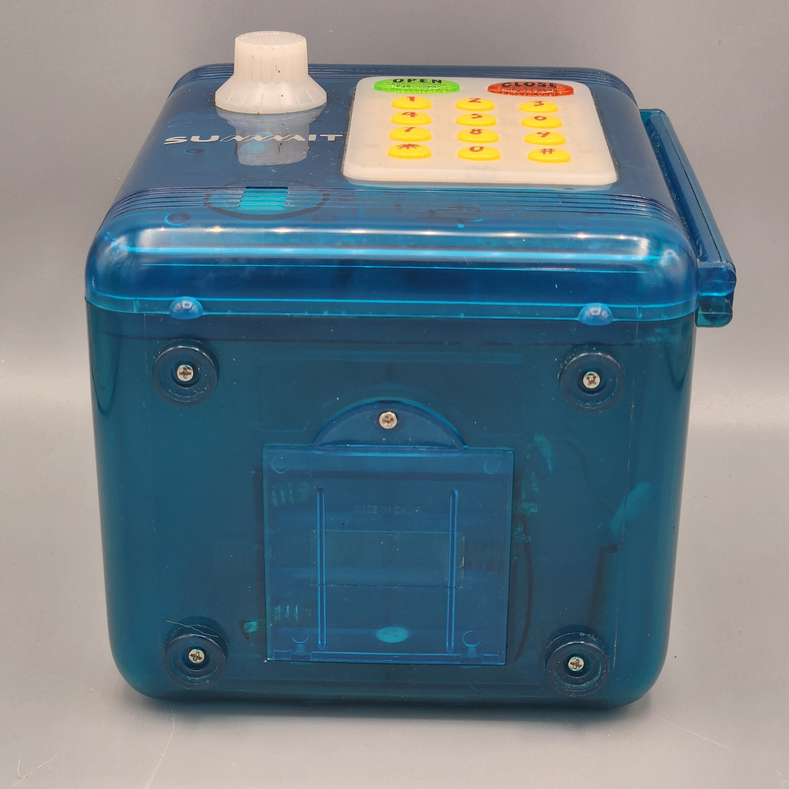 Youniverse Summit Toy Safe / Bank – RARE Blue Version