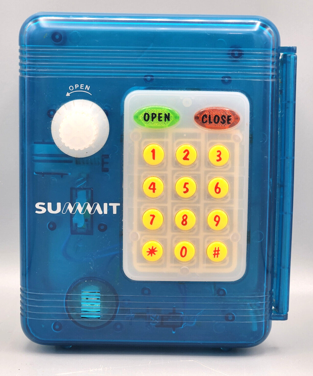 Youniverse Summit Toy Safe / Bank – RARE Blue Version
