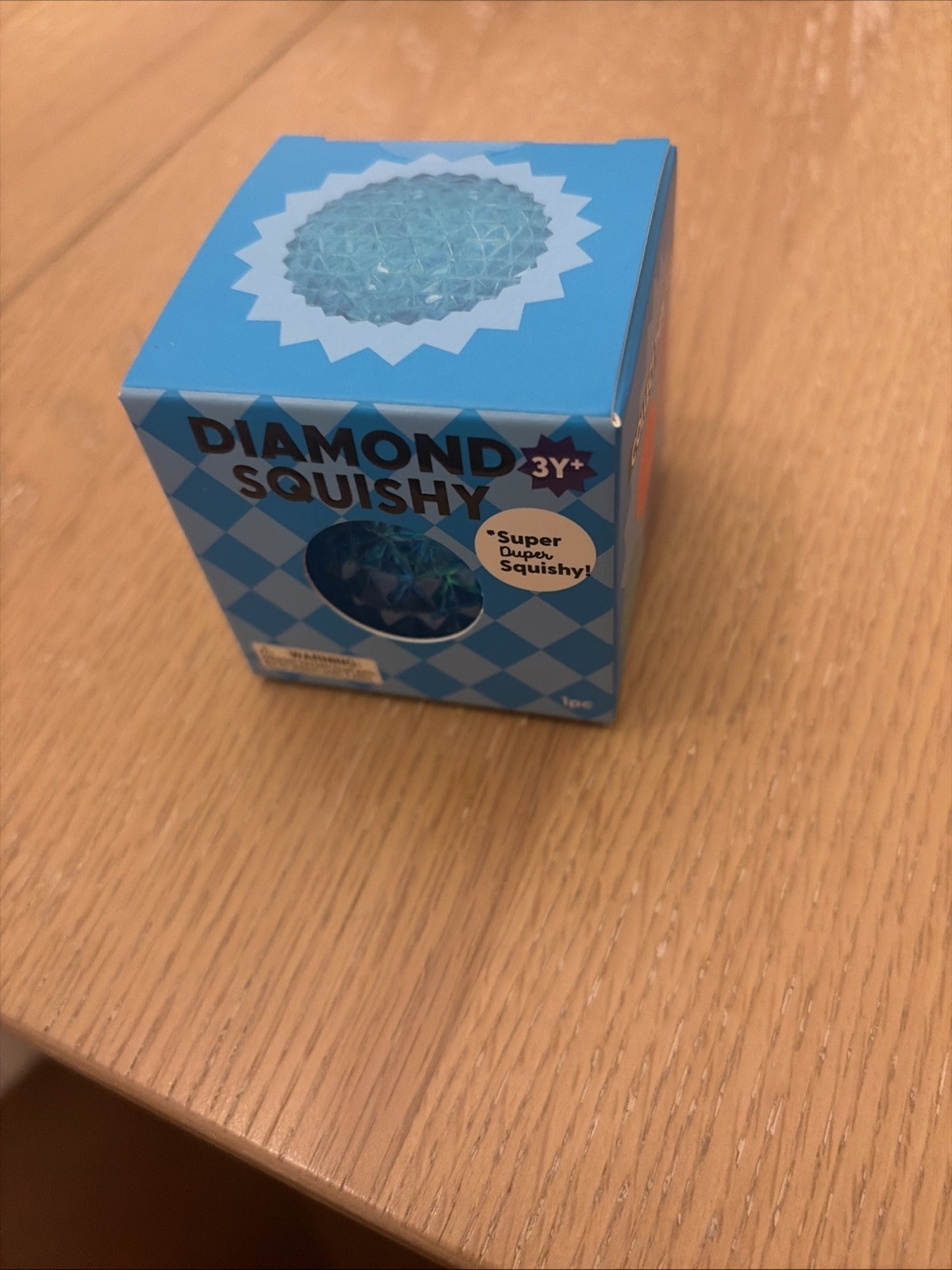 J’Adore Diamond Squishy Orb Sensory Fidget Toy Squeeze Target Exclusive Blue