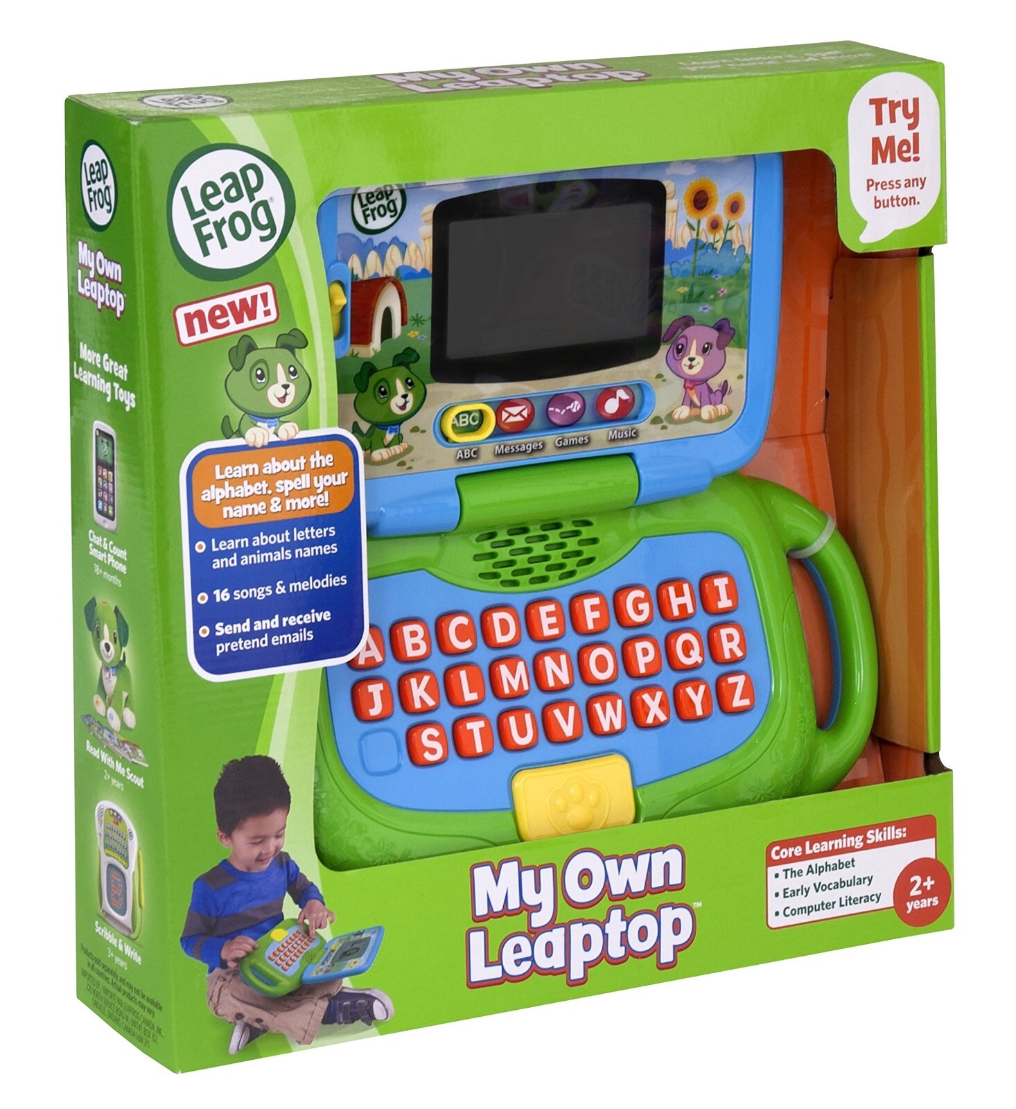 New Leap Frog My Own Leaptop Kids Laptop Computer Learning Educational (19150)