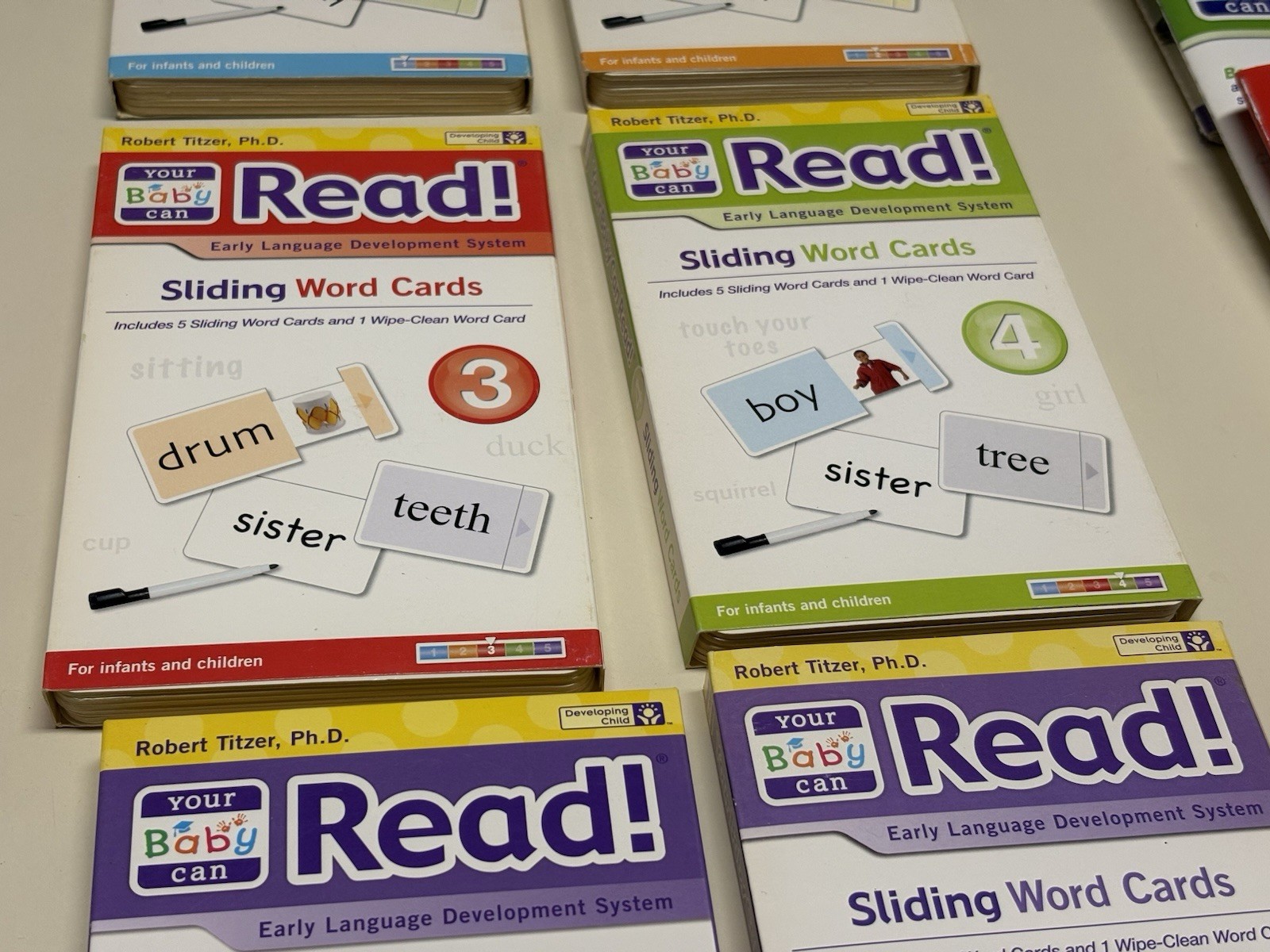 Your Baby Can Read Early Language Development System Infants-Children Books/DVD