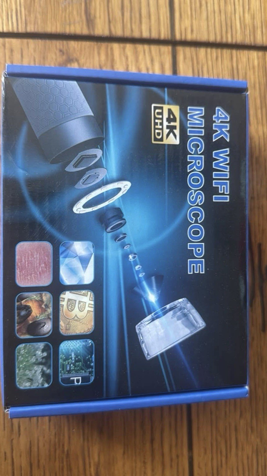 4K UHD WiFi Microscope for Ages 8-11, 12-16, 17 Years & Up