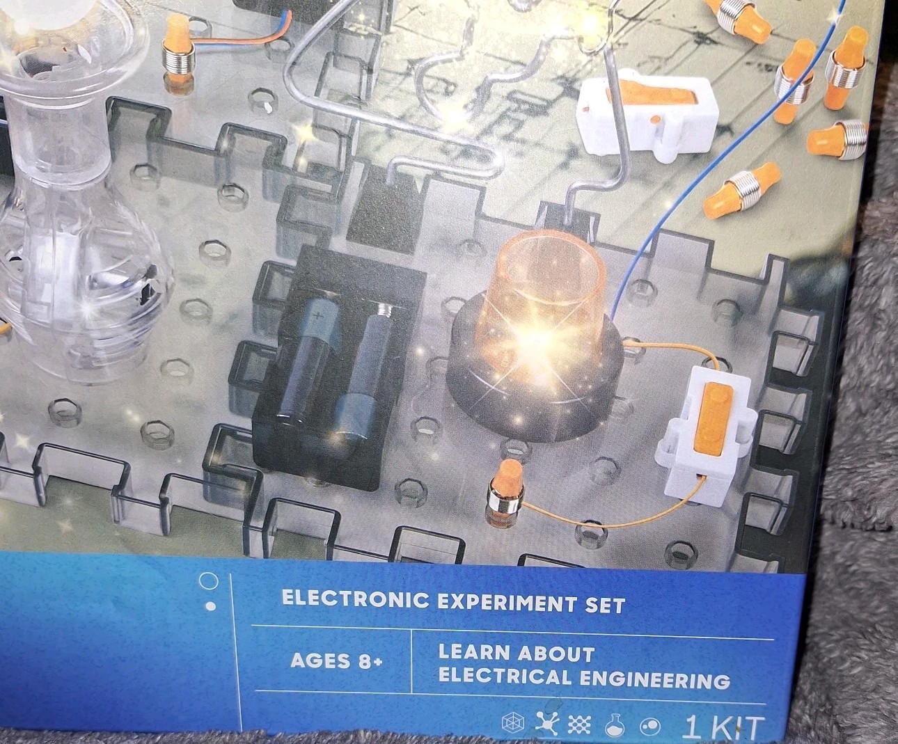 Discovery 6 Action Circuitry Electronic Experiment STEM Set Ages 8+ NIB 2024