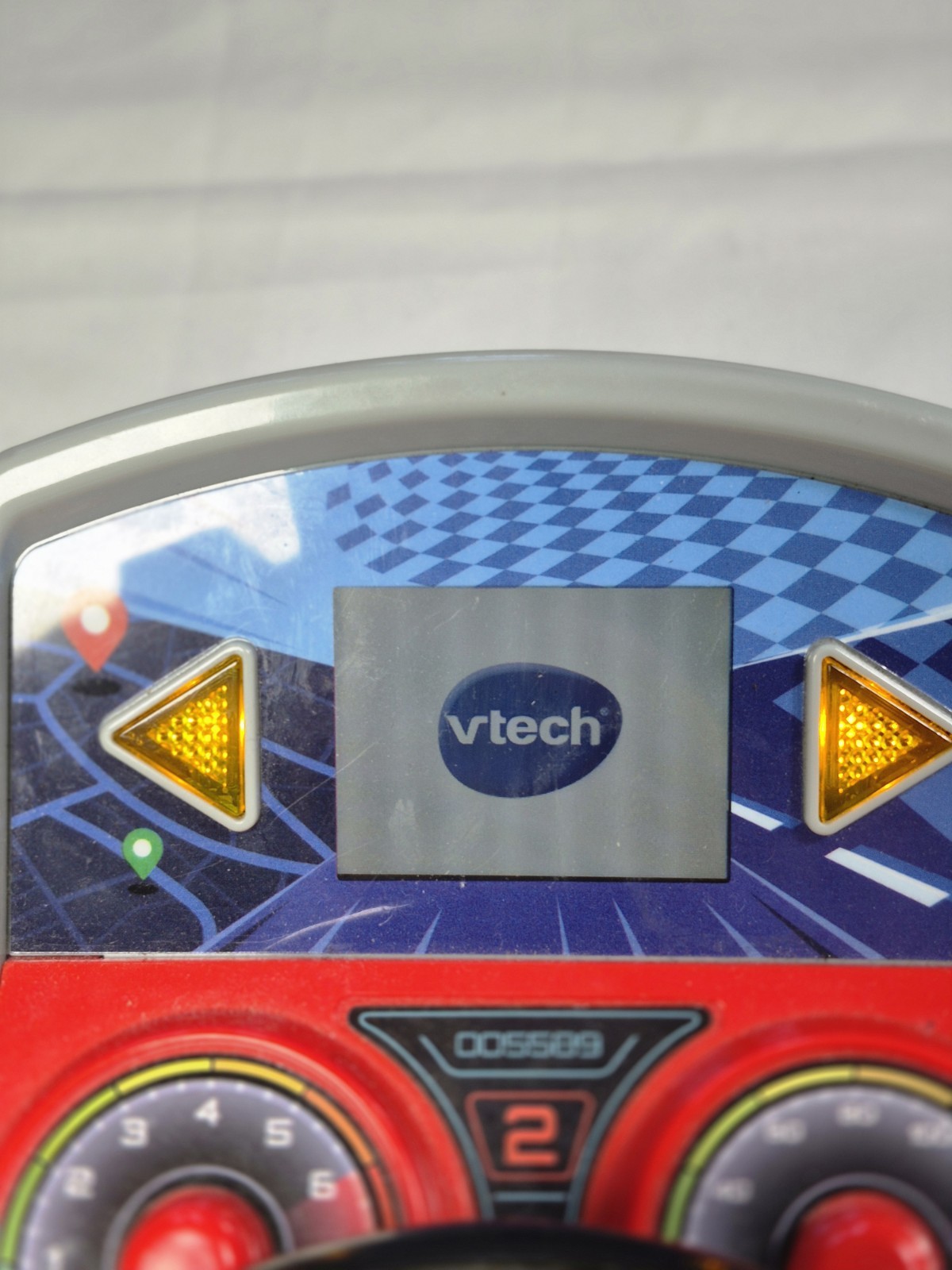 Vtech Race & Discover Driver Educational Toy Interactive Driving Games Working