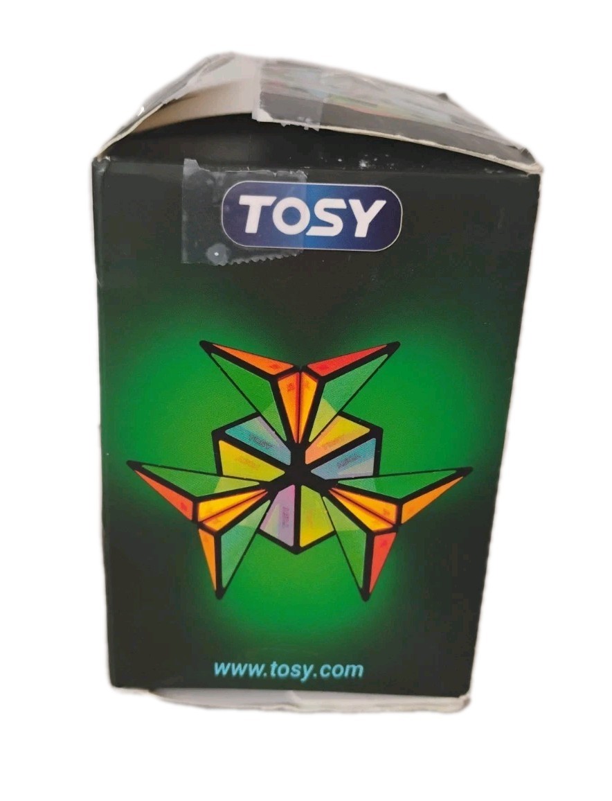 TOSY Magnet Pyramid Glow – 1 Cube Transforms into 1 Billion Shapes OPEN BOX