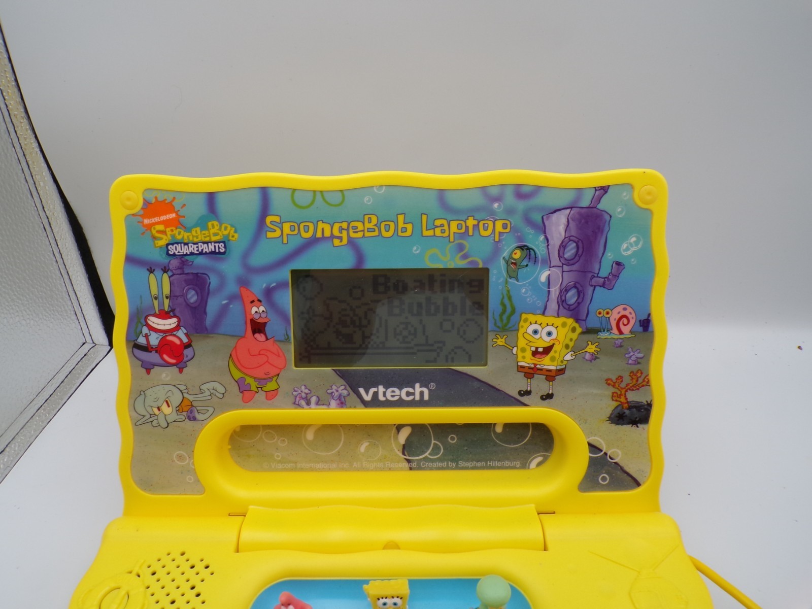 VTech SpongeBob SquarePants Electronic Learning Laptop Educational Toy Working