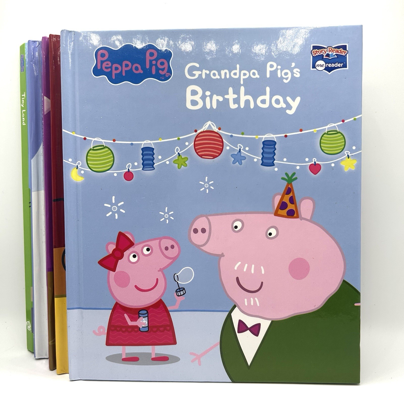 PEPPA PIG – Lot of 8 Story Reader Me Reader Books PI Kids – 7/8 EUC, See Details