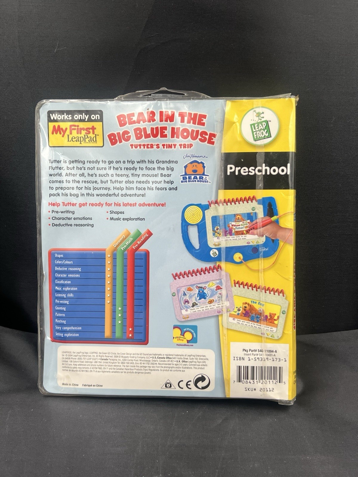 LeapFrog My First LeapPad Learning System Books & Cartridges Lot Of 6 Complete