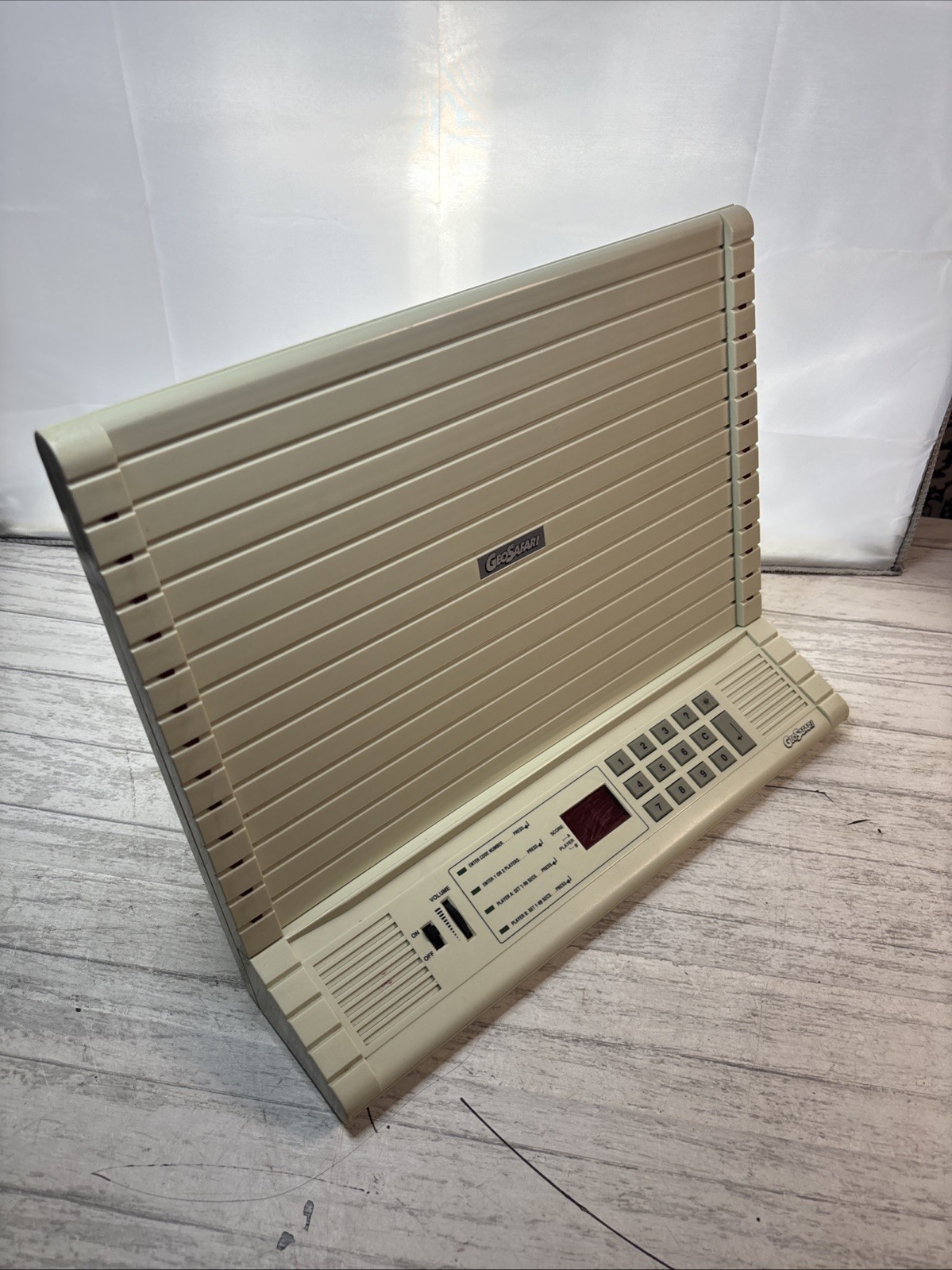 RARE Vintage GeoSafari EI-8700 Electronic Learning Game – Working