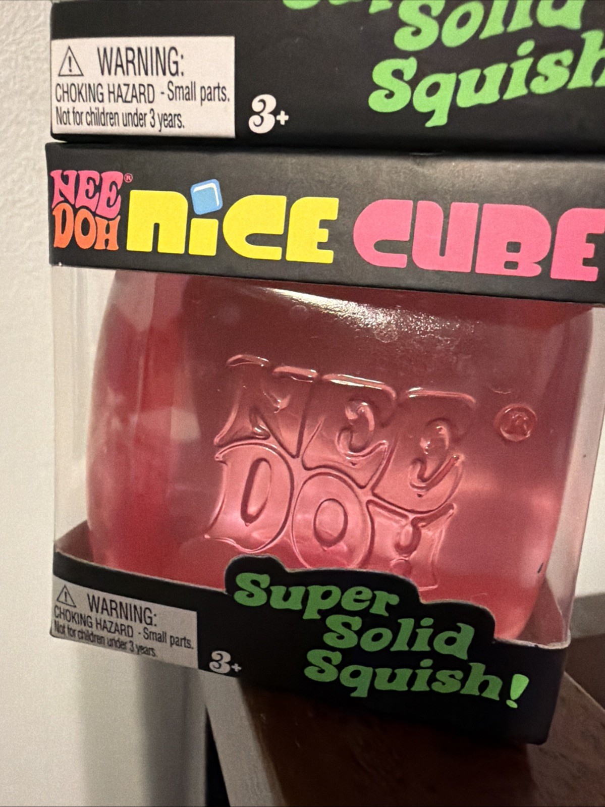 3 PACK AUTHENTIC- Nee Doh Nice Cube – Blue Purple Pink – Brand New