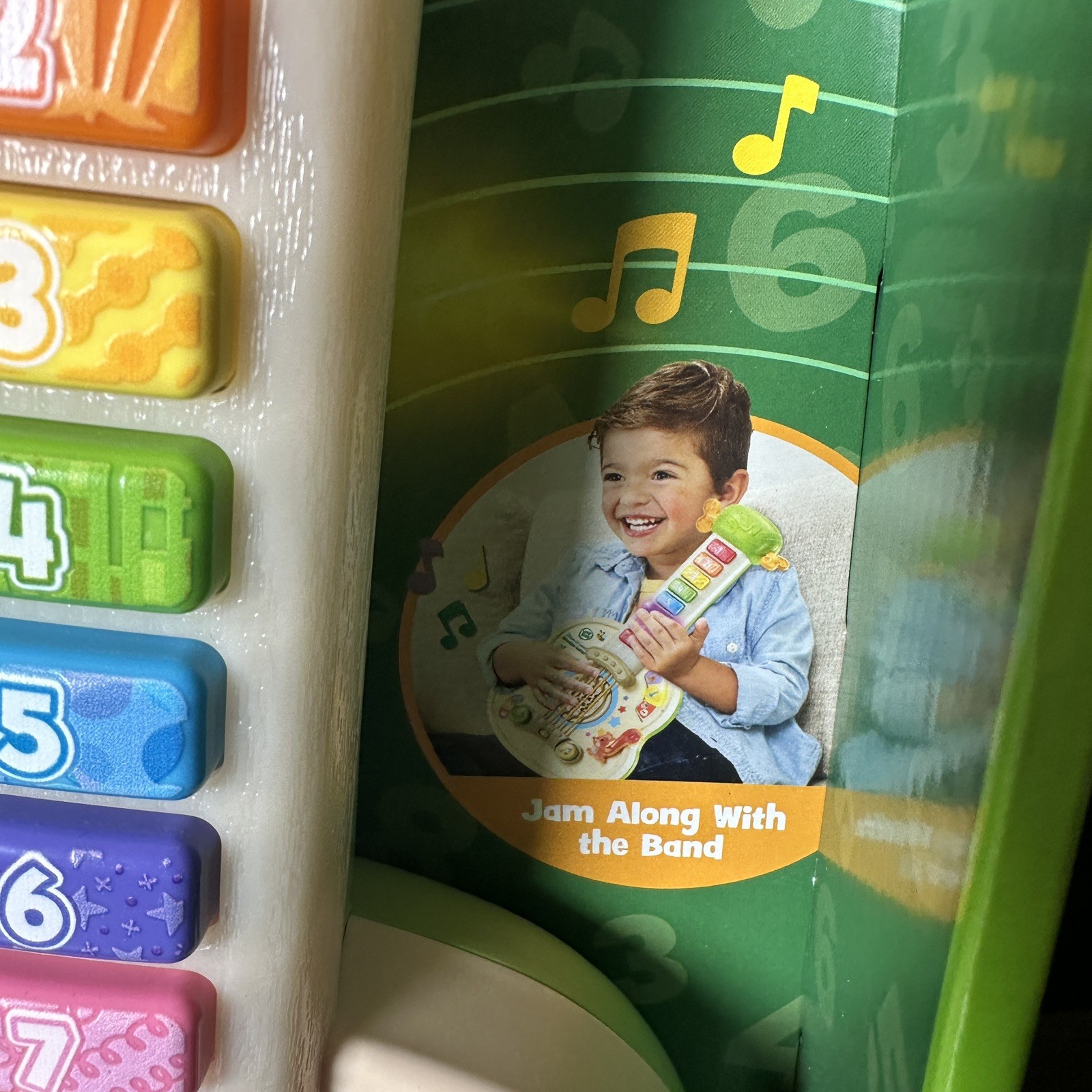 NEW LeapFrog Strum & Count Wooden Guitar for kids girls & boys