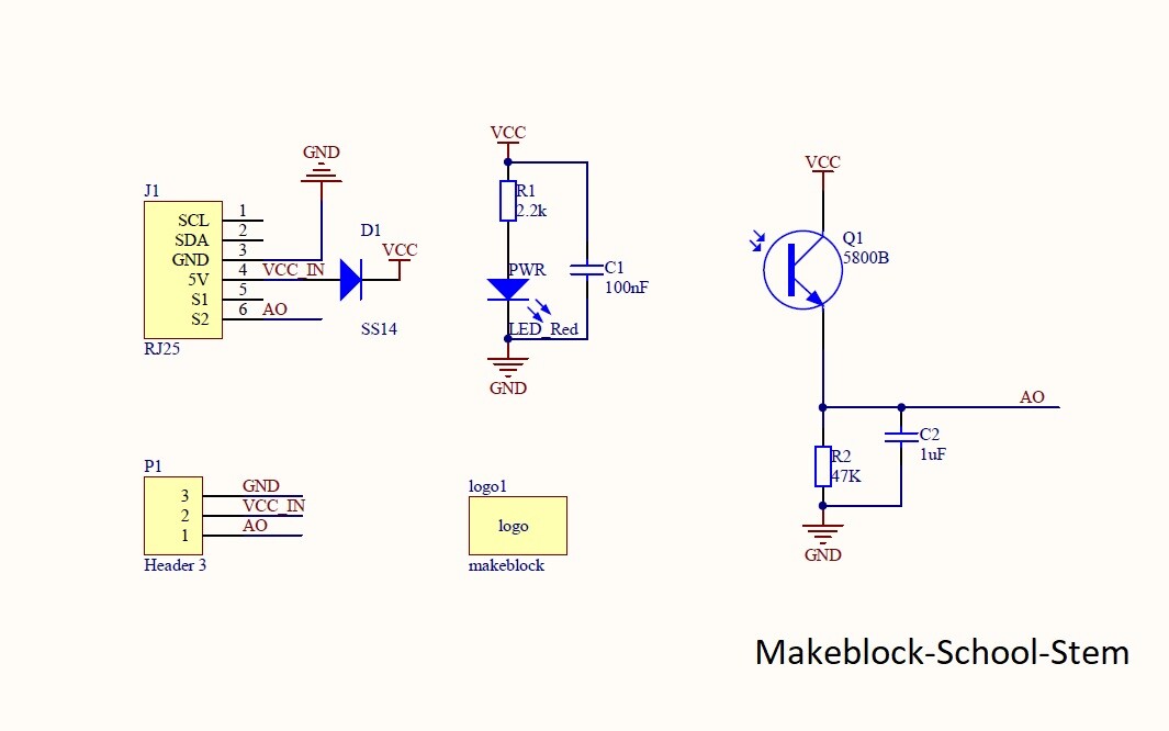 Makeblock Me Light Sensor Makeblock Arduino PI Compatable Open Source