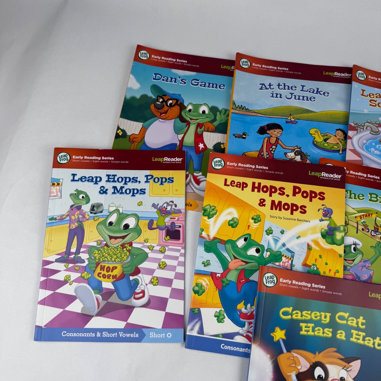 Leap Frog Leap Reader Books Lot of 12 Books Early Reading Series