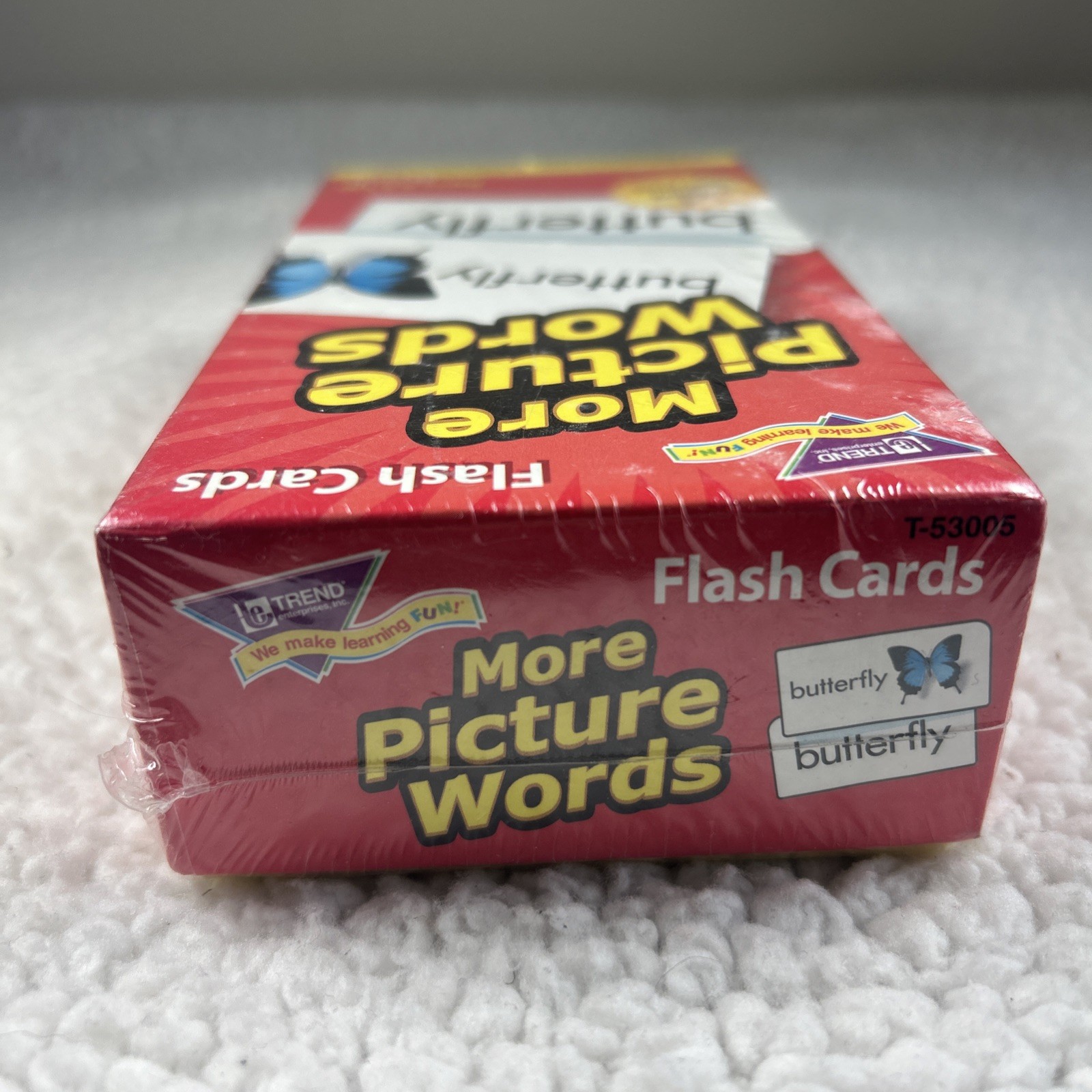 Trend Enterprises: More Picture Words Skill Drill Flash Cards 96 Cards Included