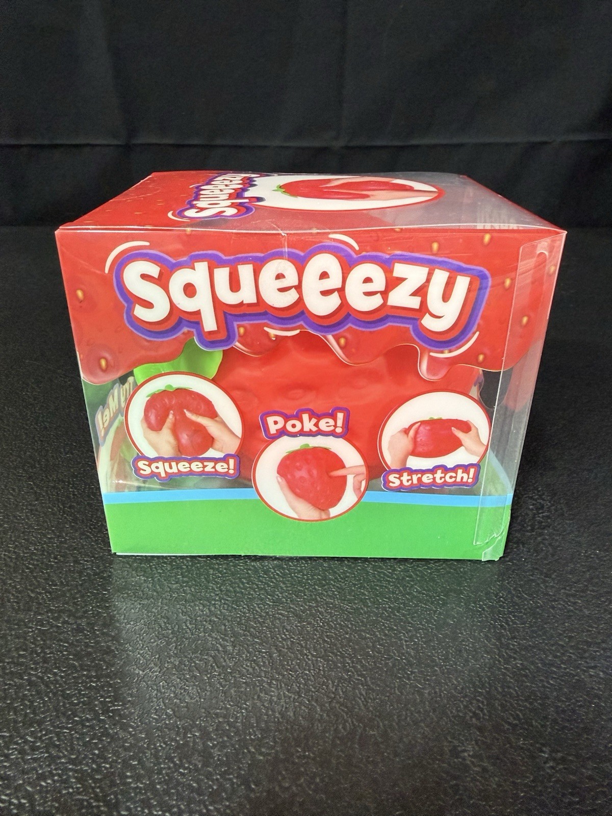 Sunny Days Jumbo Squeeezy Strawberry 🍓 Squishy Toy Stress Relief Sensory Fun