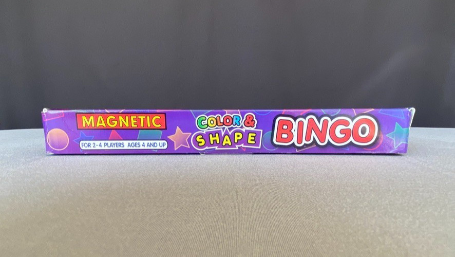 Smethport Magnetic Color & Shape Bingo Game 2007 2-4 Players Ages 4+ USA
