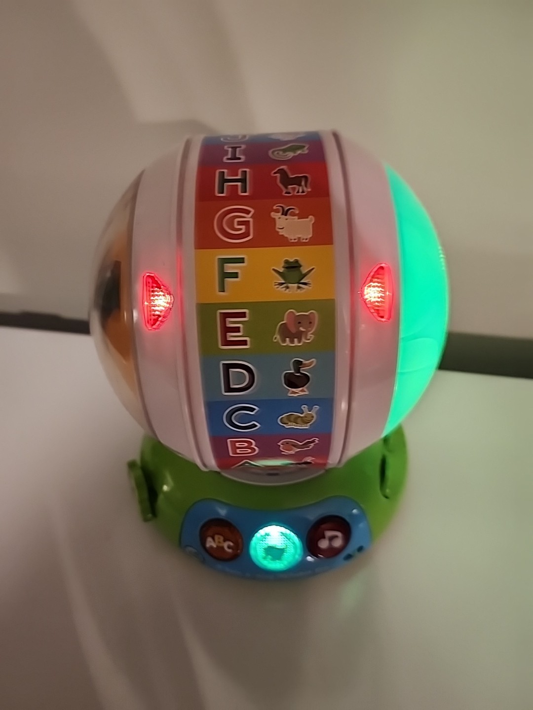 Leapfrog Spin And Sing Alphabet Zoo For Ages 6 Months To 36 Months Blue