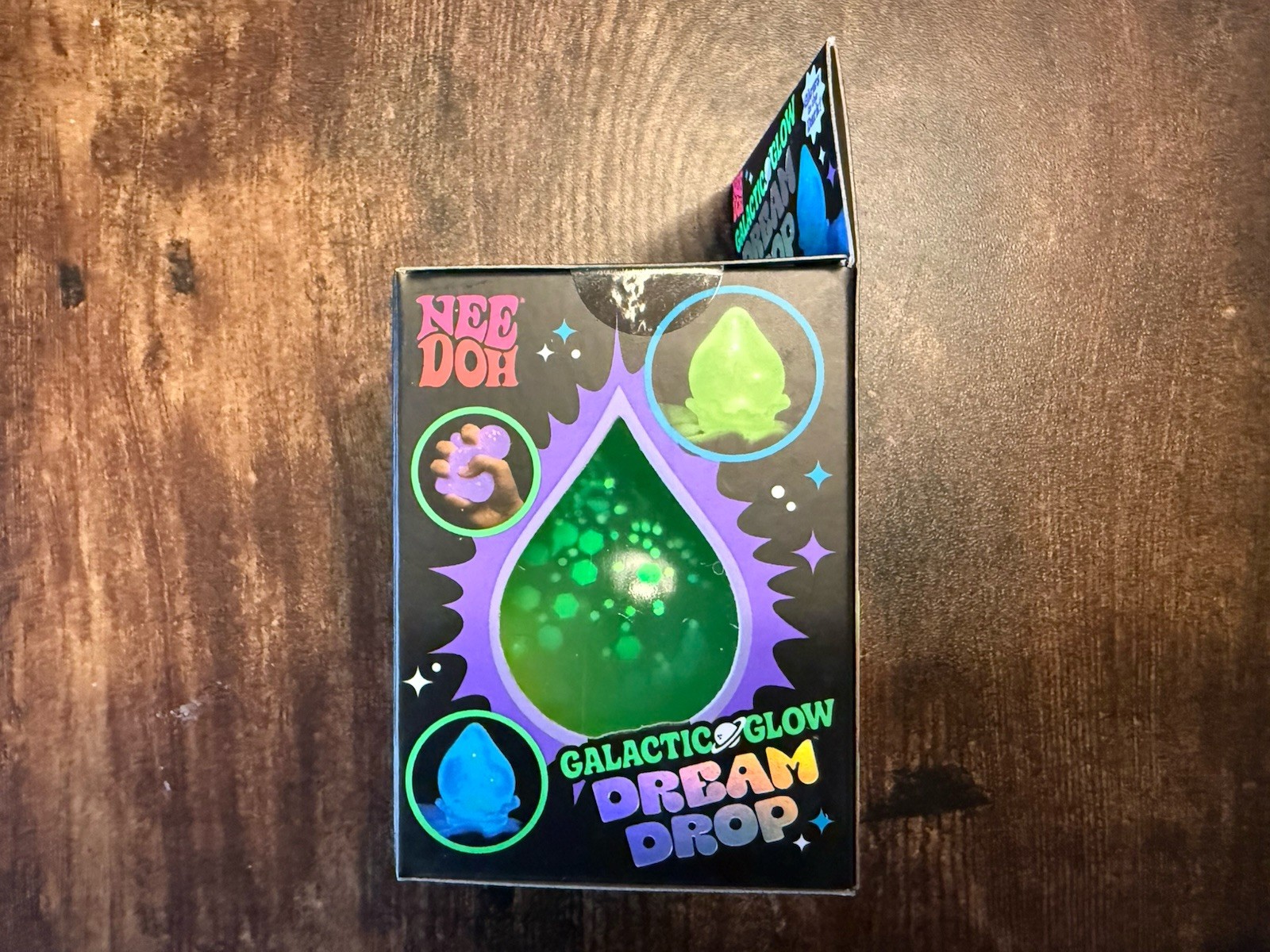 NeeDoh GALACTIC GLOW DREAM DROP (GREEN) – Glow In The Dark – SEALED/ BRAND NEW‼️