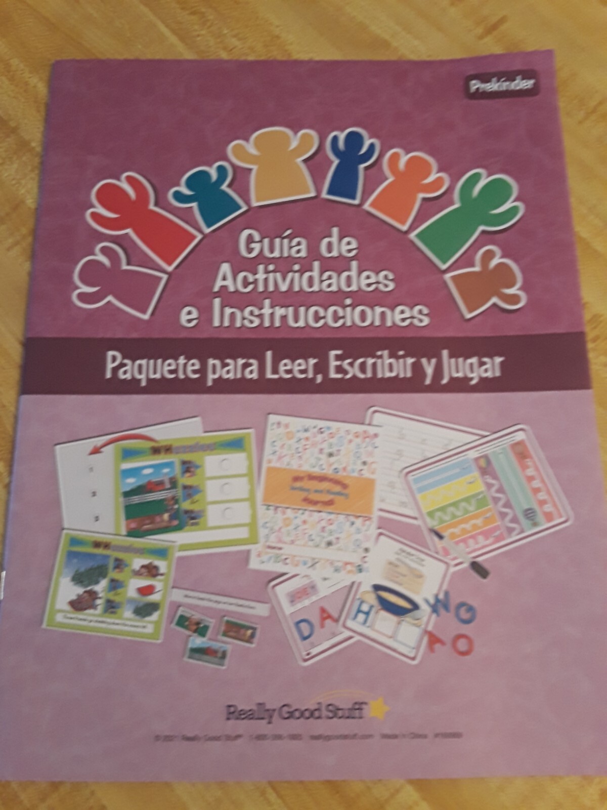 Really Good Stuff Family Engagement Reading, Write, and Play Pack PRE K And 2