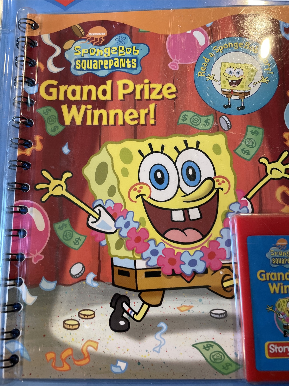 Story reader books and Cartridge PI Kids Sponge Bob New Sealed