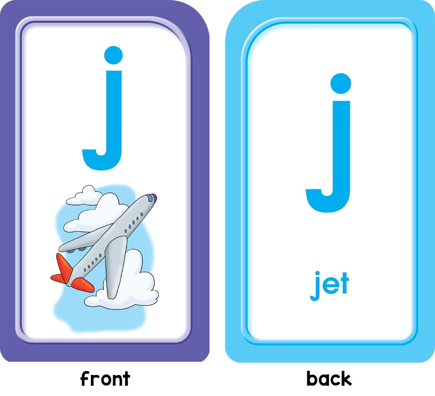 School Zone Alphabet Match Flash Cards: 56 Cards, Preschool, Kindergarten, ABC’s
