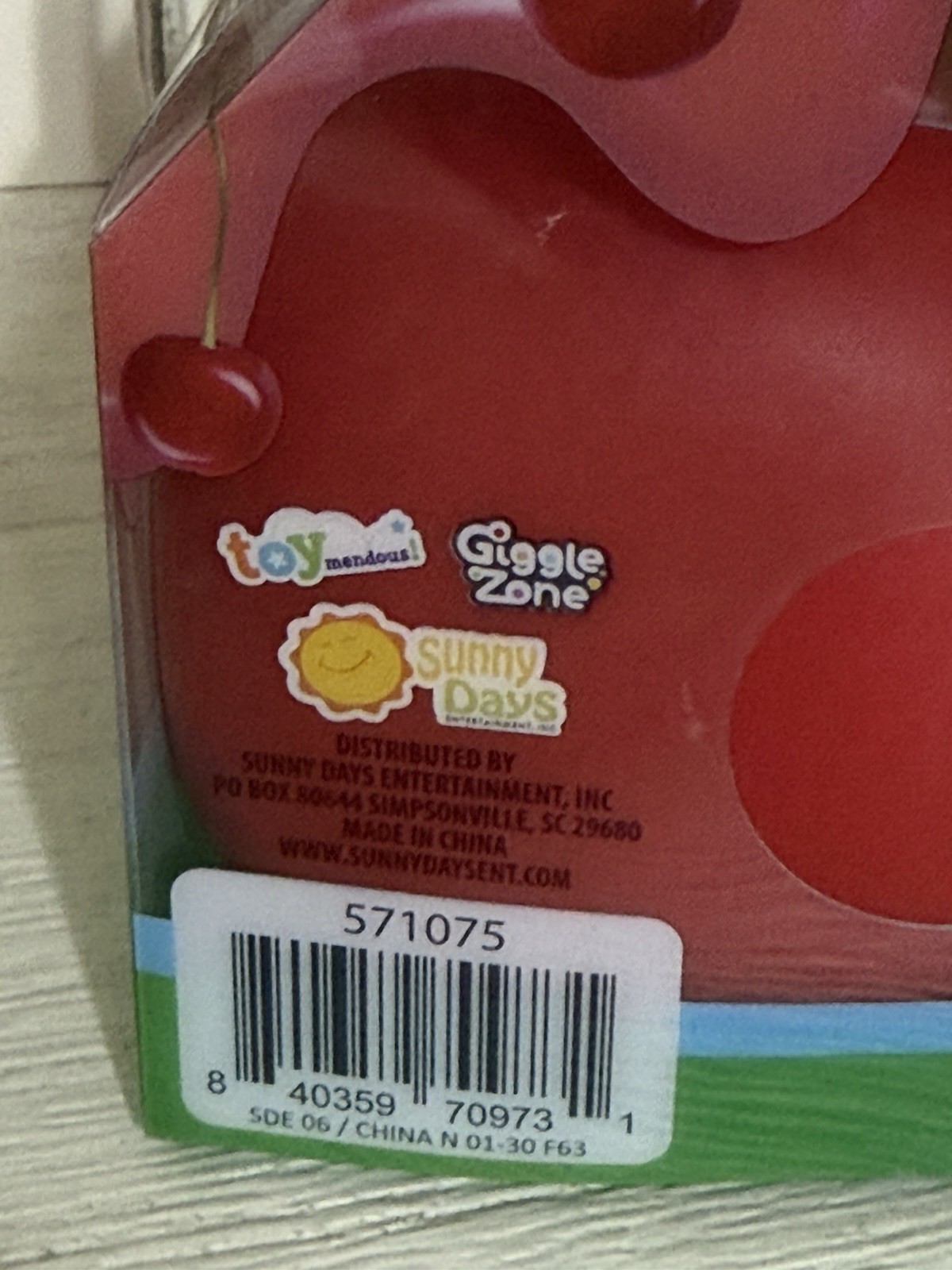 NEW Squishy Sunny Days Toymendous Red Cherries 5.5 Inch Squeezy Cherry Viral