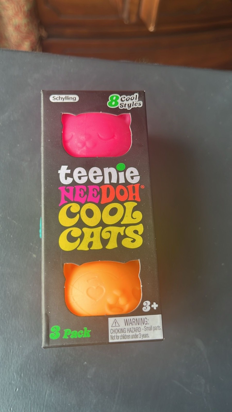 Teenie Needoh Cool Cats 3 Pack (Random Colors)