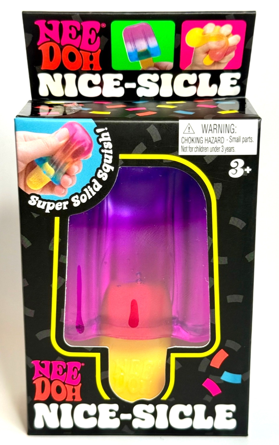 AUTHENTIC NeeDoh Nice-Sicle Purple Popsicle Viral Squishy 🔥 ULTRA RARE