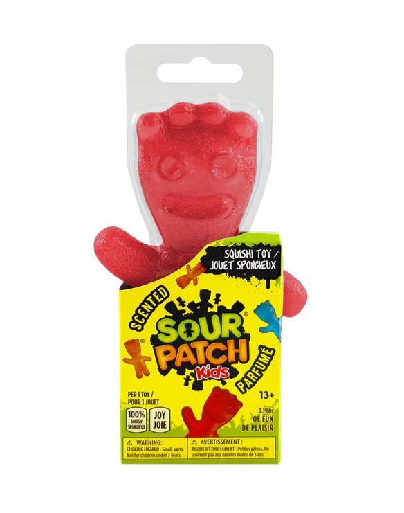 Squishy Sour Patch Kids Red Scented viral trend squishies