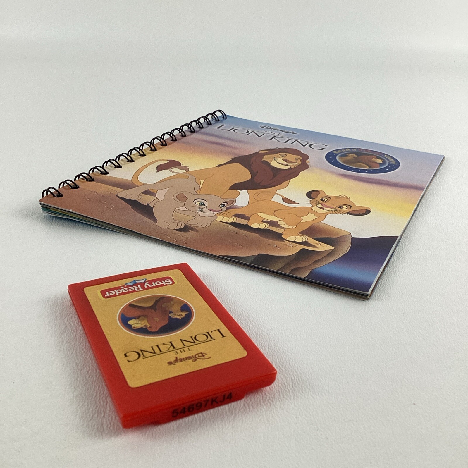 Disney The Lion King Spiral Story Reader Book Cartridge PI Vintage 2003 Simba