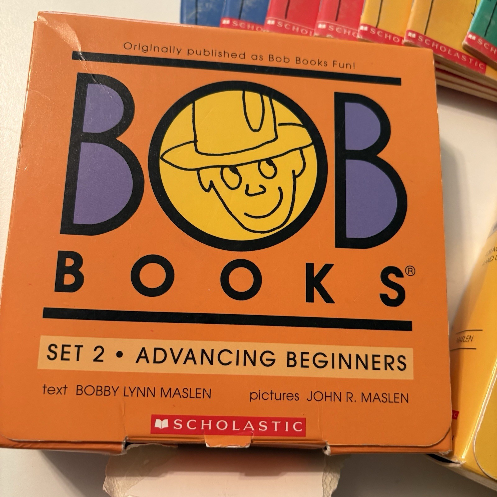 Scholastic Bob Books Four Sets Reading & Writing Preschool Kindergarten Ages 4-7